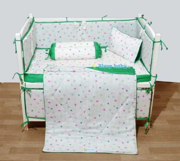 Crib bedding bumper Tender Love